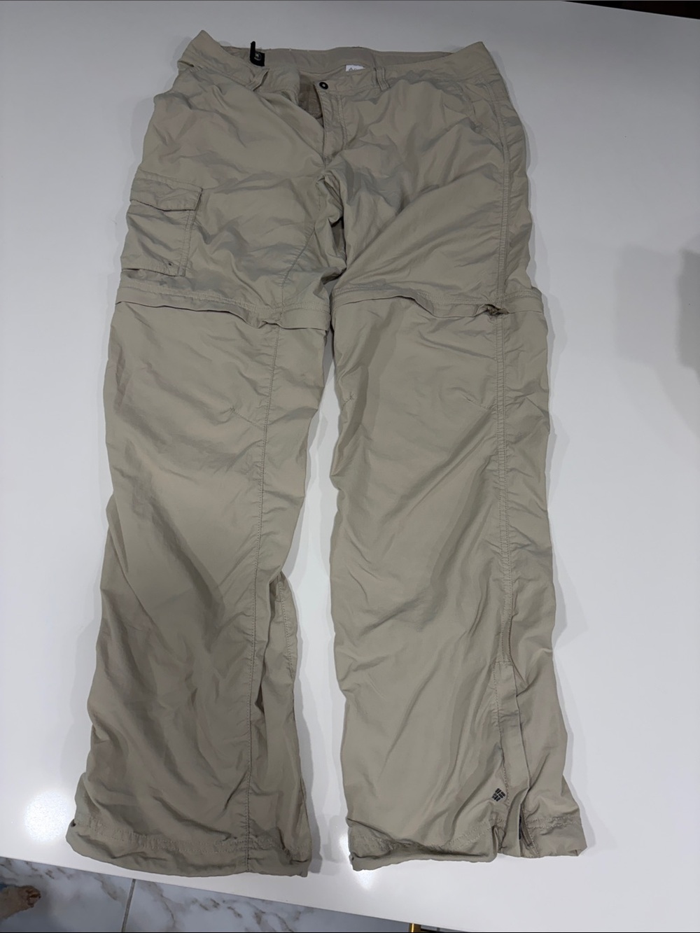 Women’s Columbia Omni-Shade Convertible Cargo Hiking Pants - size 14